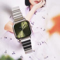 BREDA │ Esther系列 復古方形手錶 - 綠1735A_3
