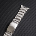 APPLE WATCH蘋果手錶錶帶 | 超輕款鈦合金金屬錶帶 - 黑 / 銀_3