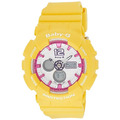 CASIO BABY-G 活力啦啦隊,黃x桃紅,運動潮流錶 BA-120-9B