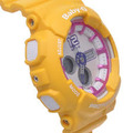 CASIO BABY-G 活力啦啦隊,黃x桃紅,運動潮流錶 BA-120-9B_3