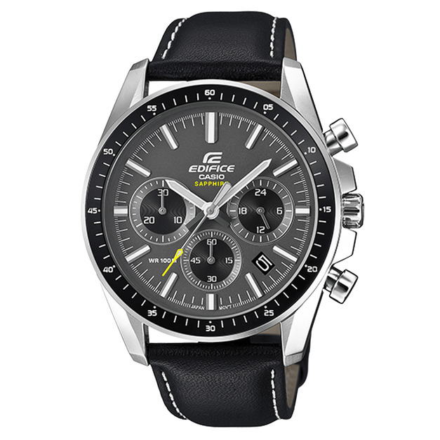 CASIO EDIFICE 炸裂時速賽車腕錶 三眼計時手錶-EFB-570L-1AVUPR