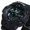 CASIO G-SHOCK 指針數位多功能運動錶潮流錶,午夜綠 GA-700MG-1ADR_4