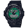 CASIO G-SHOCK 指針數位多功能運動錶潮流錶,午夜綠 GA-700MG-1ADR