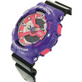 CASIO G-SHOCK 活潑撞色,黑x桃紅紫,運動潮流錶 GA-110NC-6A_1