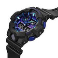 CASIO G-SHOCK 指針數位多功能運動錶潮流錶 藍紫色 GA-700VB-1ADR_1