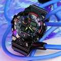 CASIO G-SHOCK 探索虛擬彩虹系列網路遊戲世界美學GA-700RGB-1A_4