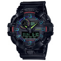 CASIO G-SHOCK 探索虛擬彩虹系列網路遊戲世界美學GA-700RGB-1A