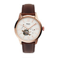 FOSSIL 紳士時尚 自動/手動上鍊 鏤空機械錶 ME3105