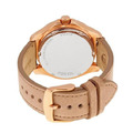 FOSSIL 時髦復古三眼 奶茶色皮革女錶 AM4532_2