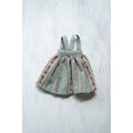 Two colour options : Flora dance on the plaid Pinafore Skirt_6