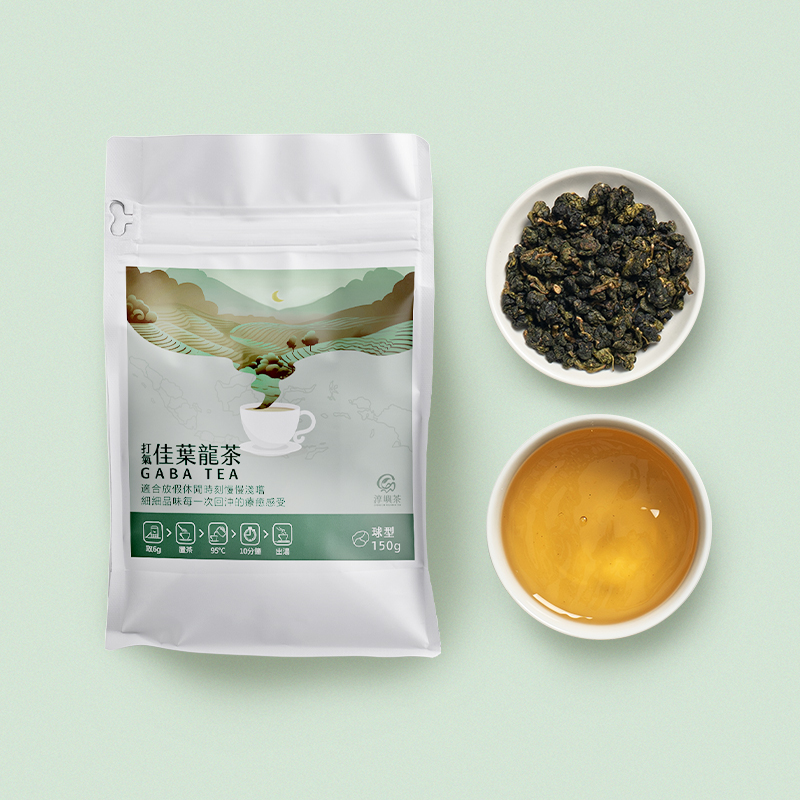 【淳嶼茶】GABA佳葉龍茶葉．球型｜150gx1包
