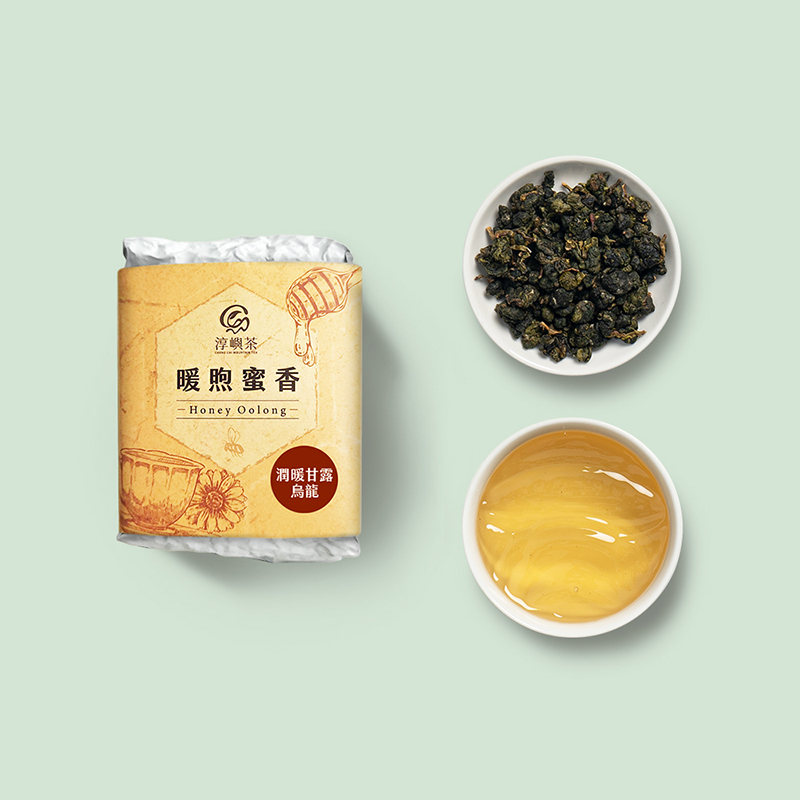 潤暖甘露翠玉高山烏龍．蜂蜜焙香｜150g手採茶葉x4包