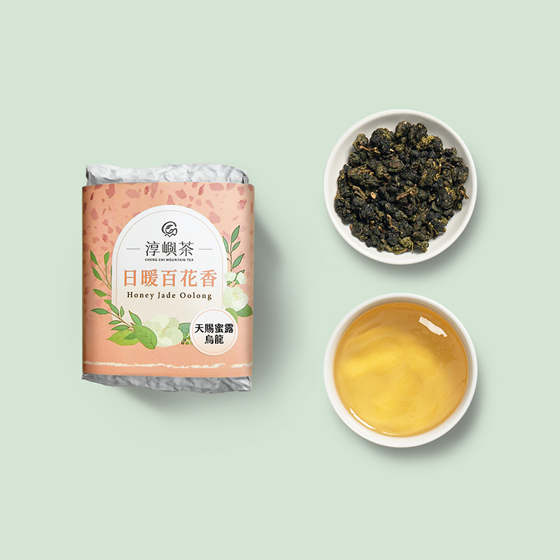 天賜蜜露翠玉高山烏龍．蘭花蜜香｜150g手採茶葉x4包