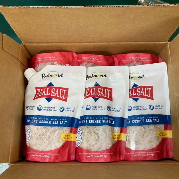 浚泰天然海鹽RealSalt-中鹽454g*6包 [美國原裝進口]