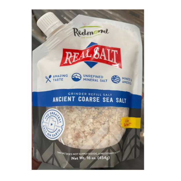 浚泰天然海鹽RealSalt鑽石鹽-454g粗 [美國原裝進口]