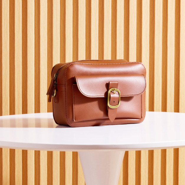 光合系 晴天相機包-焦糖棕