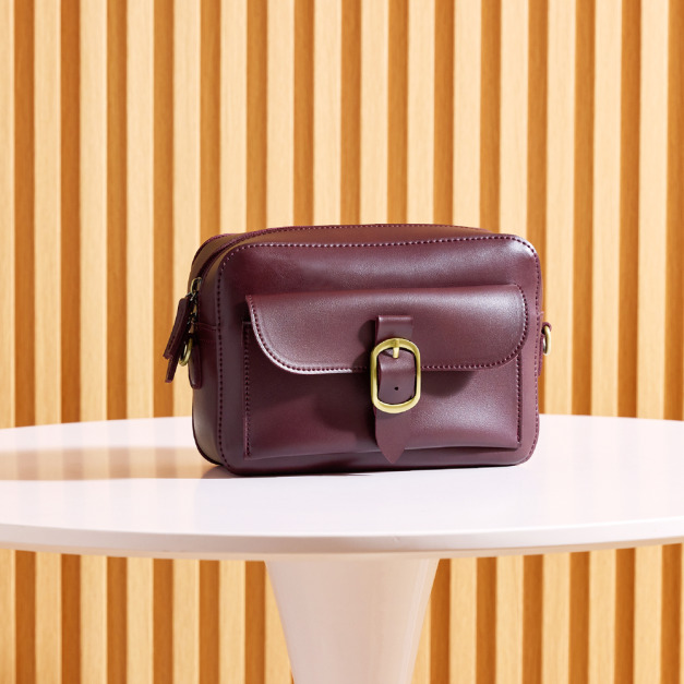 光合系 晴天相機包-深緋紅