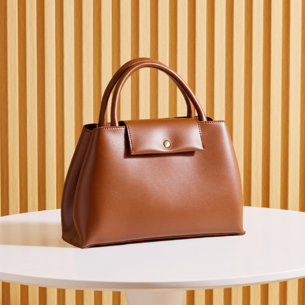 光合系 河畔手提包-焦糖棕