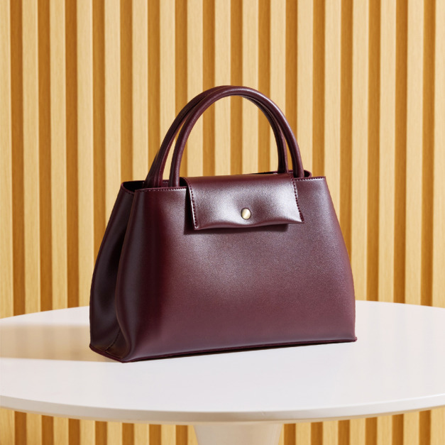 光合系 河畔手提包-深緋紅