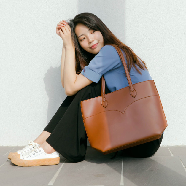 光合系 英倫托特包-多色