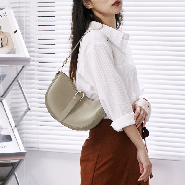 光合系 羅馬半月包-多色