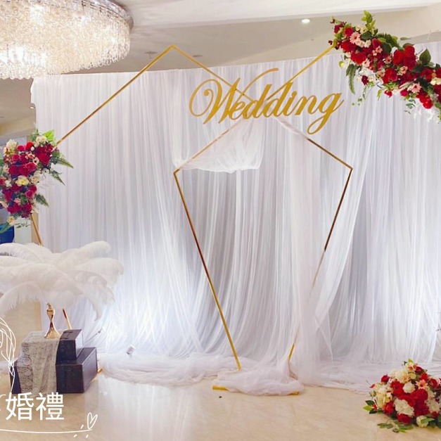 愛在香榭 紗幔情境佈置