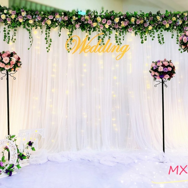 愛在西西里 紗幔系列婚禮佈置