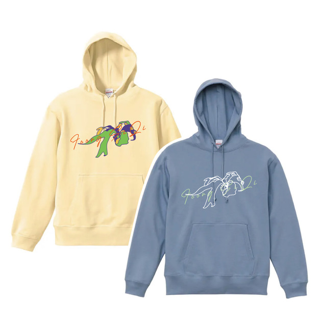 《蕨得設計》純棉印花連帽T恤＿捲捲鹿鹿角蕨