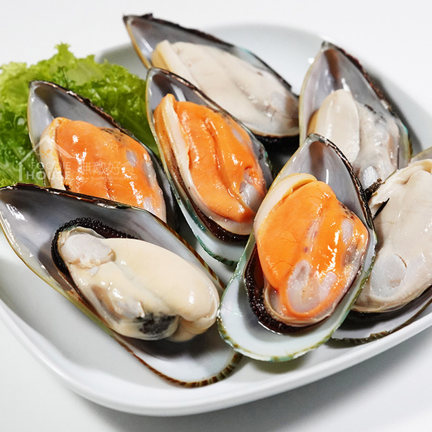 ⏰食光賞味期⏰2026/9/9 紐西蘭半殼淡菜【800g/盒】☻53折單盒優惠價☻