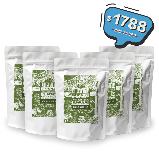科伊桑經典綠博士茶輕裝版 (2.5g*25包) 5袋組