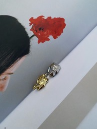 歐美不規則C型耳環