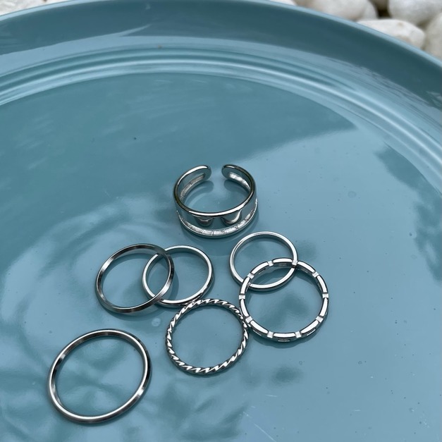 物超所值戒指七件套