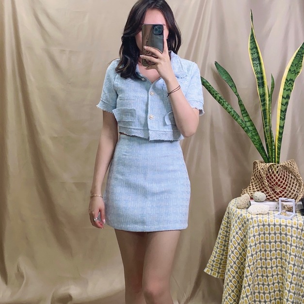 可可愛愛小香風套裝