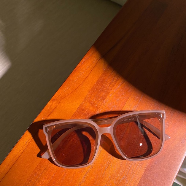 第Ｎ支墨鏡但是是茶色的