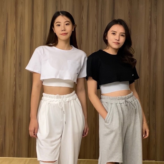 短板兩件式上衣