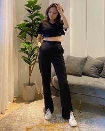 超顯瘦西裝休閒褲