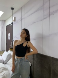 歐美雙肩帶背心