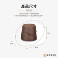 【耐克美家具】北歐風手提圓椅凳(咖啡色)_6