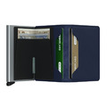 SECRID Original 防盜刷鋁合金錢包 真皮單層無扣經典(海軍藍)_4