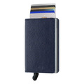 SECRID Veg 防盜刷鋁合金錢包 真皮單層無扣(海軍藍)_1