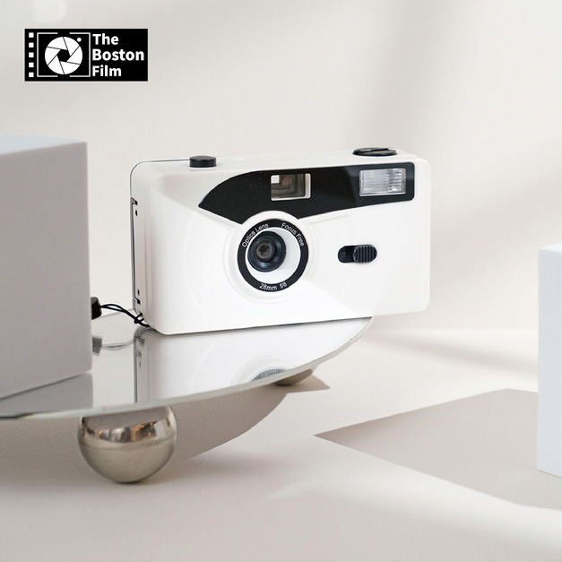 【The Boston Film 波士頓】F88 拾光旅人經典底片相機 - 象牙白
