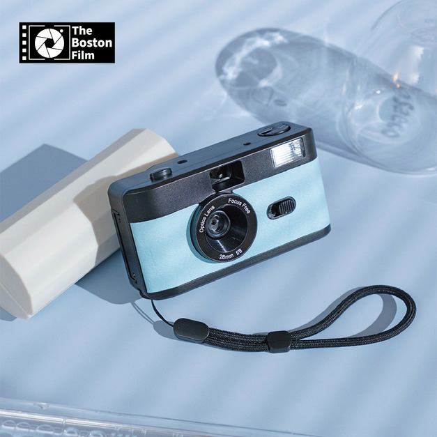 【The Boston Film 波士頓】F99 潮玩復古底片相機 - 晴空藍
