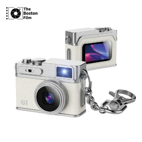 【The Boston Film 波士頓相機】G1 掌心迷你數位相機 - 白色 (可加購32G記憶卡)