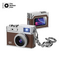 【The Boston Film 波士頓相機】G1 掌心迷你數位相機 - 咖啡色 (可加購32G記憶卡)