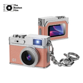【The Boston Film 波士頓相機】G1 掌心迷你數位相機 - 粉色 (可加購32G記憶卡)