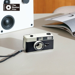 【The Boston Film 波士頓相機】H36 日式復古閃光燈底片相機 - 墨黑