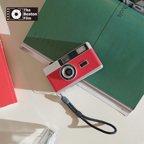 【The Boston Film 波士頓相機】H36 日式復古閃光燈底片相機 - 緋紅
