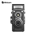 【Minicam 迷你拍】G17 復古TLR雙眼 Y8000 迷你相機-黑色_1