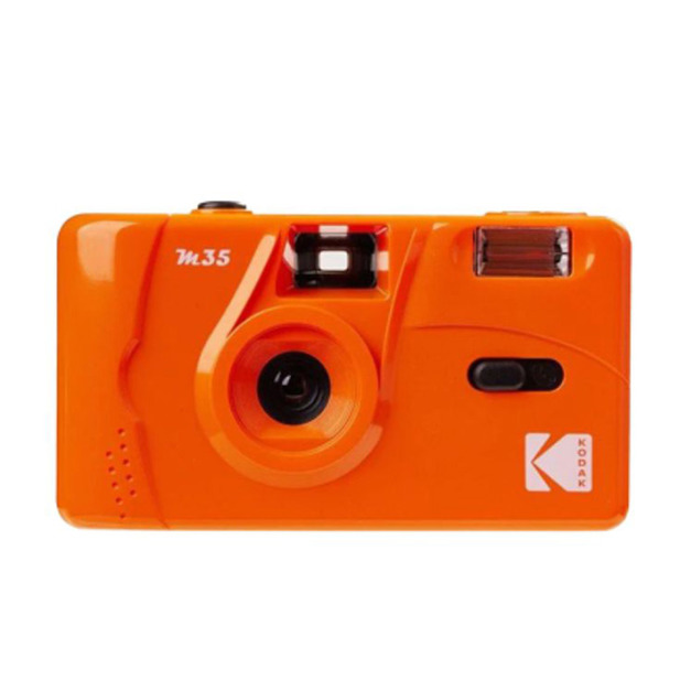 【Kodak 柯達】M35 底片相機-木瓜色