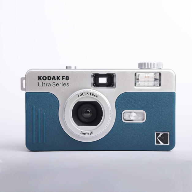 【Kodak 柯達】Ultra F8 復古底片相機-深海藍